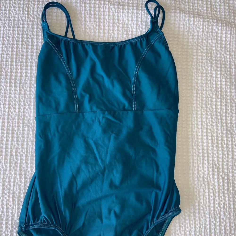Adult large turquoise leotard by MotionWear